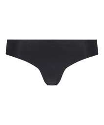 String invisible en coton - Noir, Noir, coloris