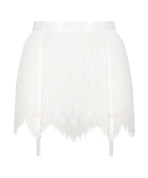 Lace Skirt - White, Blanc, coloris