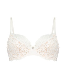 Soutien-gorge à armatures non-préformé Rose - Blanc, Blanc, coloris