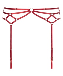Private Porte-jarretelles - Rouge, Rouge, coloris