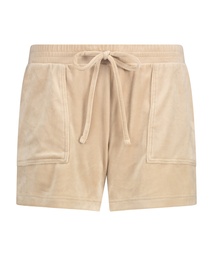 Velvet Pocket shorts - Beige, Beige, coloris