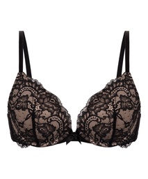 Soutien-gorge push-up à armatures préformé Teddy - Noir, Noir, coloris