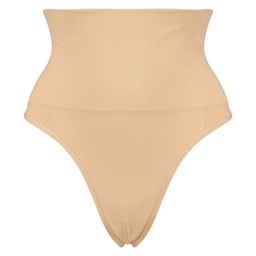 String raffermissant taille haute sans coutures - Beige, Beige, coloris