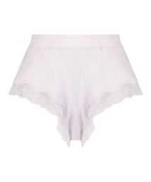 Shorts rib lace Mia - Purple, Violet, coloris