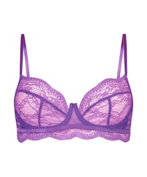 Isabelle Non-Padded Underwired Bra - Purple, Violet, coloris