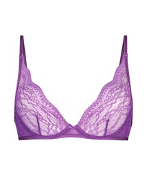 Isabelle Non-Padded Underwired Bra - Purple, Violet, coloris