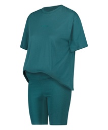 All Day Biker Maternity Set - Blue, Bleu, coloris