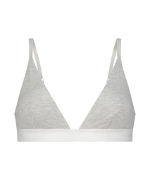 Cutie Triangle Bralette - Gray, Gris, coloris
