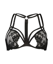 Monroe Non-Padded Underwired Bra - Black, Noir, coloris