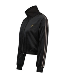 HKMX Sport jacket Velours - Black, Noir, coloris