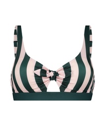 Santa Rosa Bikini Crop Top - Green, Vert, coloris
