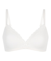 Soutien-gorge sans armatures préformé Lola - Blanc, Blanc, coloris