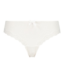 Slip brésilien Lola - Blanc, Blanc, coloris