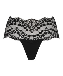 Daisy thong boxers - Black, Noir, coloris