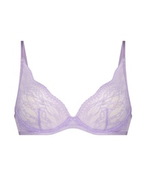 Isabelle Non-Padded Underwired Bra - Purple, Violet, coloris