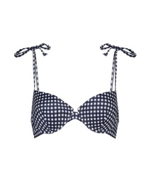 Seychelles padded underwired bikini top - Blue, Bleu, coloris