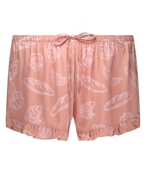 Short de pyjama - Beige, Beige, coloris