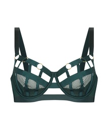 Sting Non-Padded Underwired Bra - Green, Vert, coloris