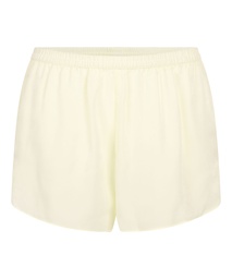 Short en satin Minimal - Jaune