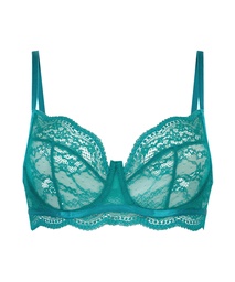 Isabelle Non-Padded Underwired Bra - Blue, Bleu, coloris