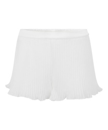 Short Plisse - Blanc