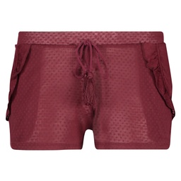 Jersey Shorts - Red, Rouge, coloris