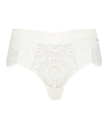 Hannako high thong - White, Blanc, coloris