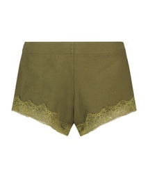 Shorts rib lace Mia - Green, Vert, coloris