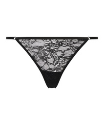Zella mini thong - Black, Noir, coloris