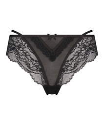 Slip brésilien Anna - Noir, Noir, coloris