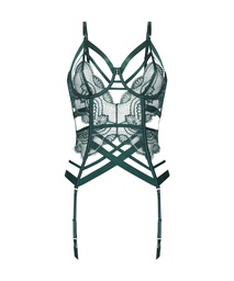 Private Lyra bustier - Green, Vert, coloris
