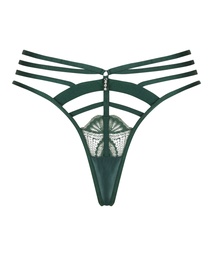 Lyra Thong - Green, Vert, coloris
