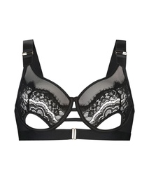 Aurelia Non-Padded Underwired Bra - Black, Noir, coloris