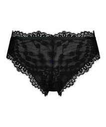 Slip brésilien Daisy - Noir