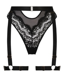 Aurelia High Thong - Black, Noir, coloris