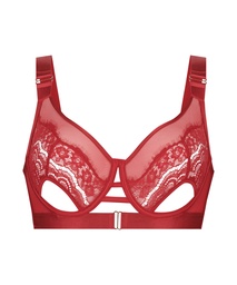 Soutien-gorge à armatures non-préformé Aurelia - Rouge, Rouge, coloris