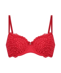 Soutien-gorge à armatures préformé Rose - Rouge, Rouge, coloris