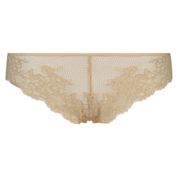 Thong Invisible lace front - Beige, Beige, coloris