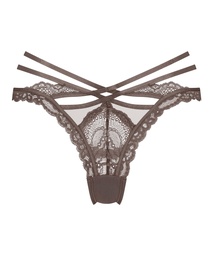 Slip brésilien Janine - Marron, Marron, coloris