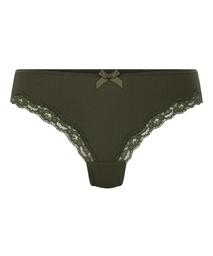 Slip brésilien Lola - Vert, Vert, coloris