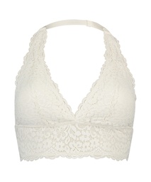 Rose Bralette - White, Blanc, coloris