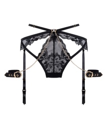 Slip brésilien Nadia - Noir