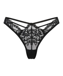 Clara High Leg Brazilian - Black, Noir, coloris