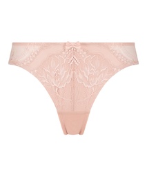 Kimberley High Leg Brazilian - Pink, Rose, coloris