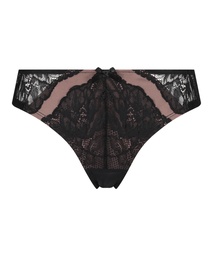 Kimberley High Leg Brazilian - Black, Noir, coloris