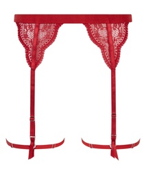 Porte-jarretelles Isabelle - Rouge, Rouge, coloris