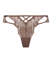 Yakira Thong - Brown, Marron, coloris