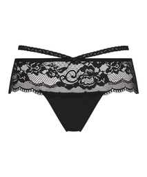 Boxer string Quinn - Noir, Noir, coloris