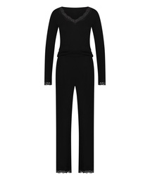 Ensemble de pyjama - Noir, Noir, coloris
