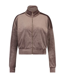 Velours top - Brown, Marron, coloris